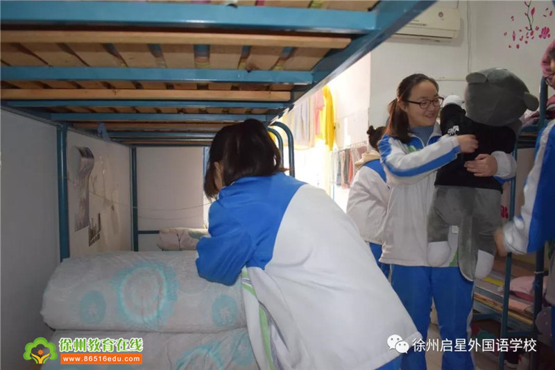 徐州启星外国语学校:"三心五意"让孩子香甜入梦