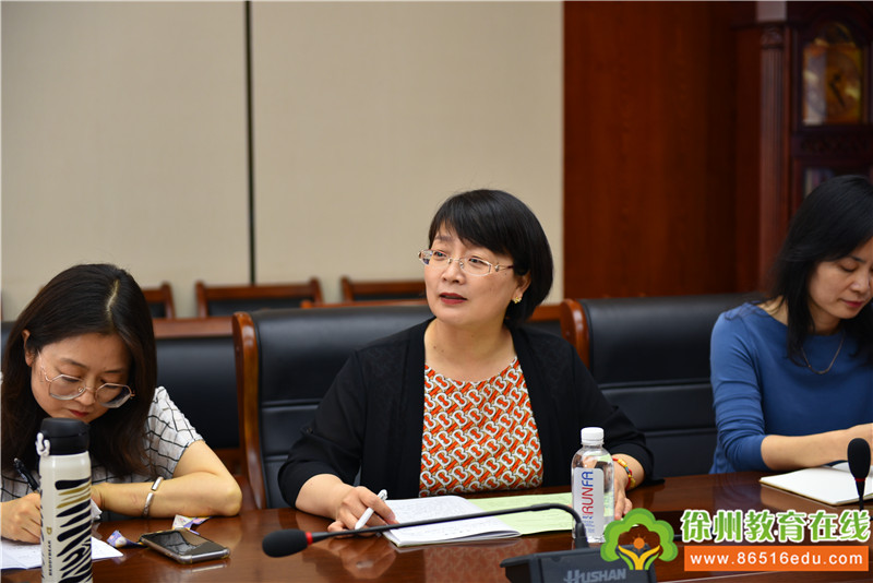 徐州一中教育集团教师深入新元中学课堂开展中考英语教研活动