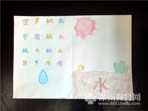 幼儿创卫绘画作品