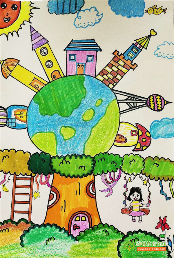 湖滨中心小学:世界地球日——保护地球 人人有责